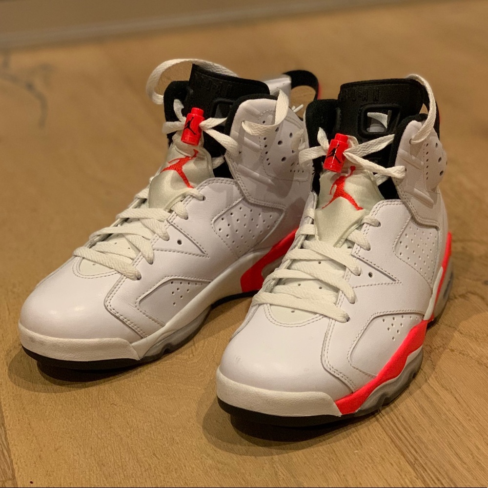 Jordan Retro 6 White Infrared 2014 US Men 8